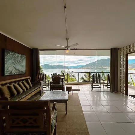 Casa Em Ubatuba Vista Incrivel Beira-Mar Villa Exterior photo